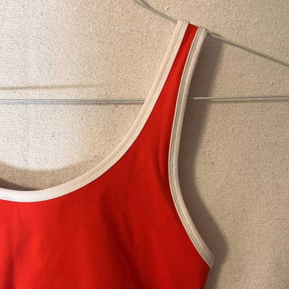 Solid & Striped womens small high tide sports bra set workout lulu gym new